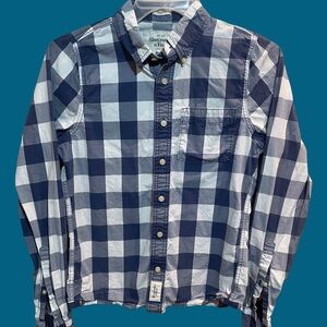 Vintage Men’s Abercrombie and Fitch Muscle Fit Button-Up